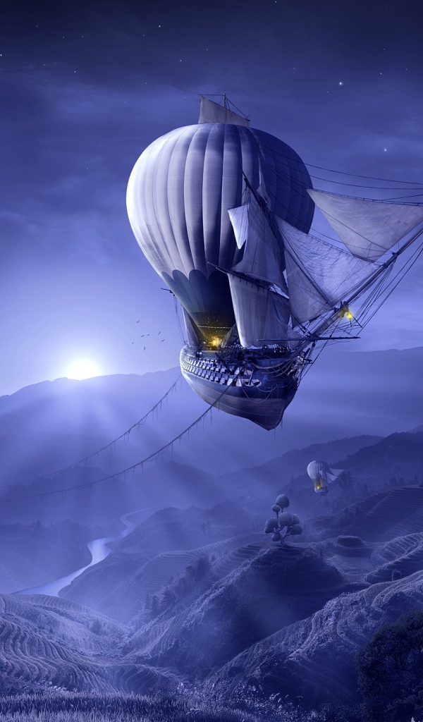 Путешествие под луной