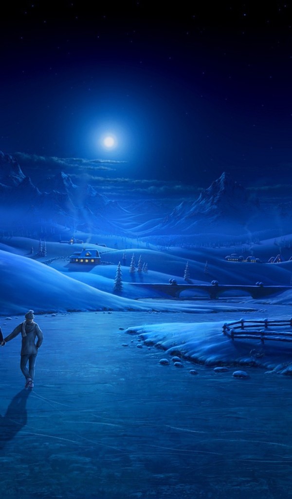 Прогулка под луной