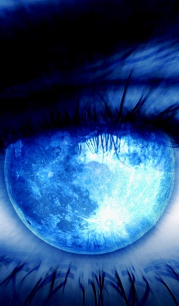 Неоновый глаз