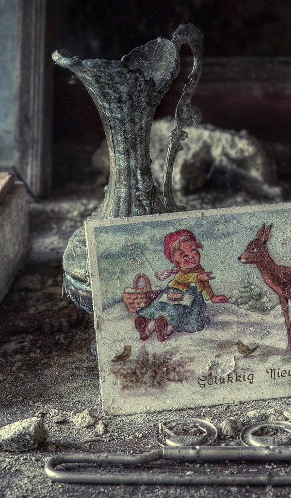 Старая поздравительная открытка