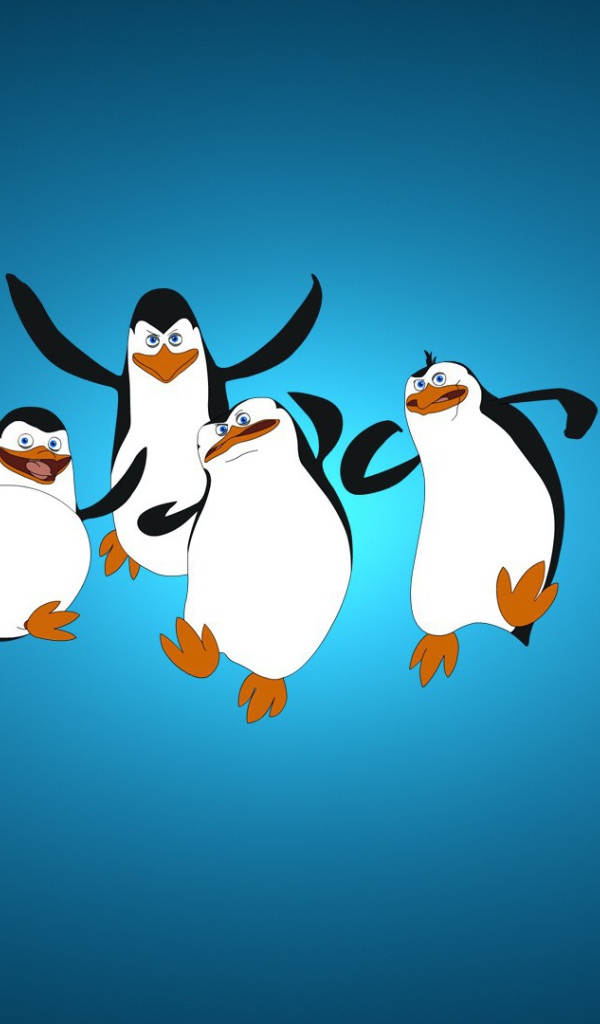 Пингвины в радости