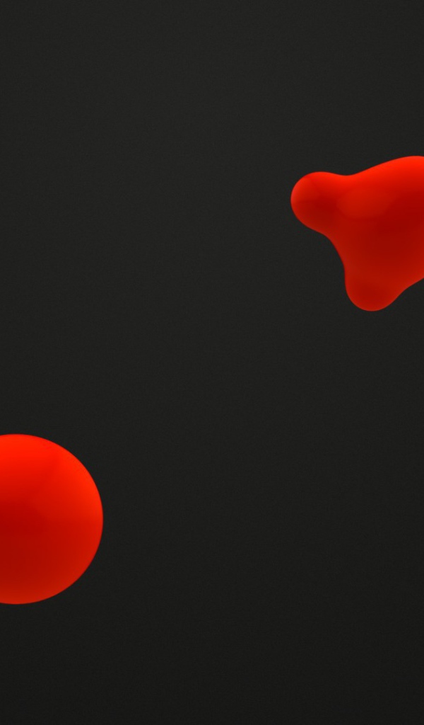 Красные пятна на сером