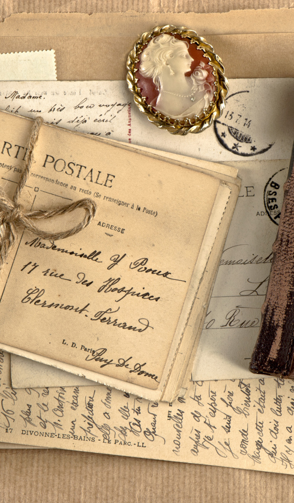 Ретро письма и духи