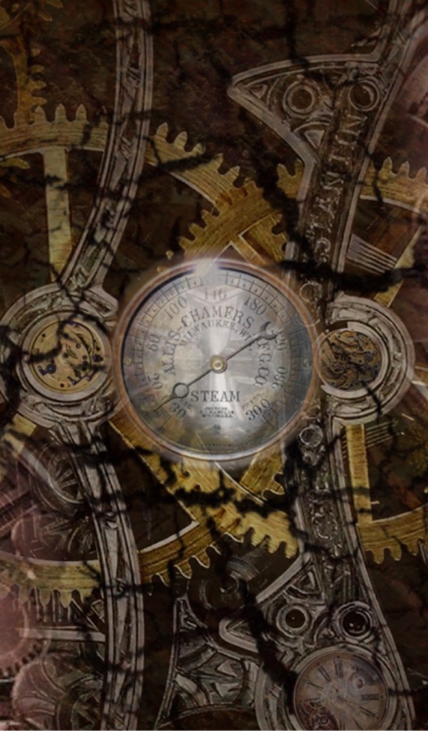 Бег времени стимпанк