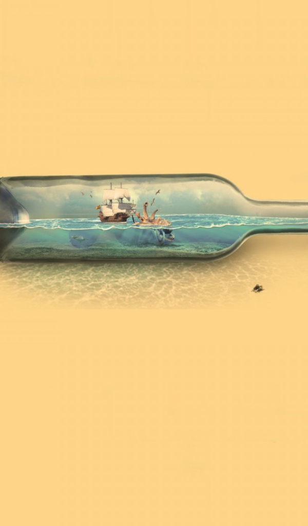 Корабль в стекляной бутылке