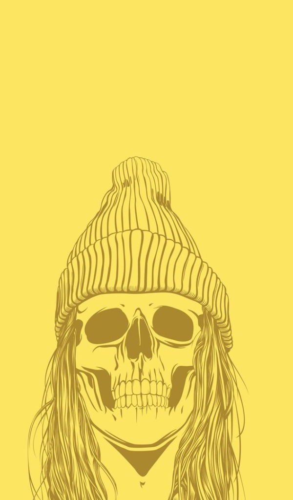 Череп в шапке