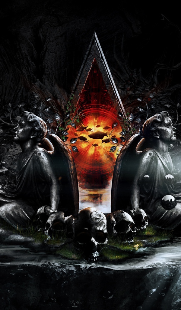 Статуи и черепа