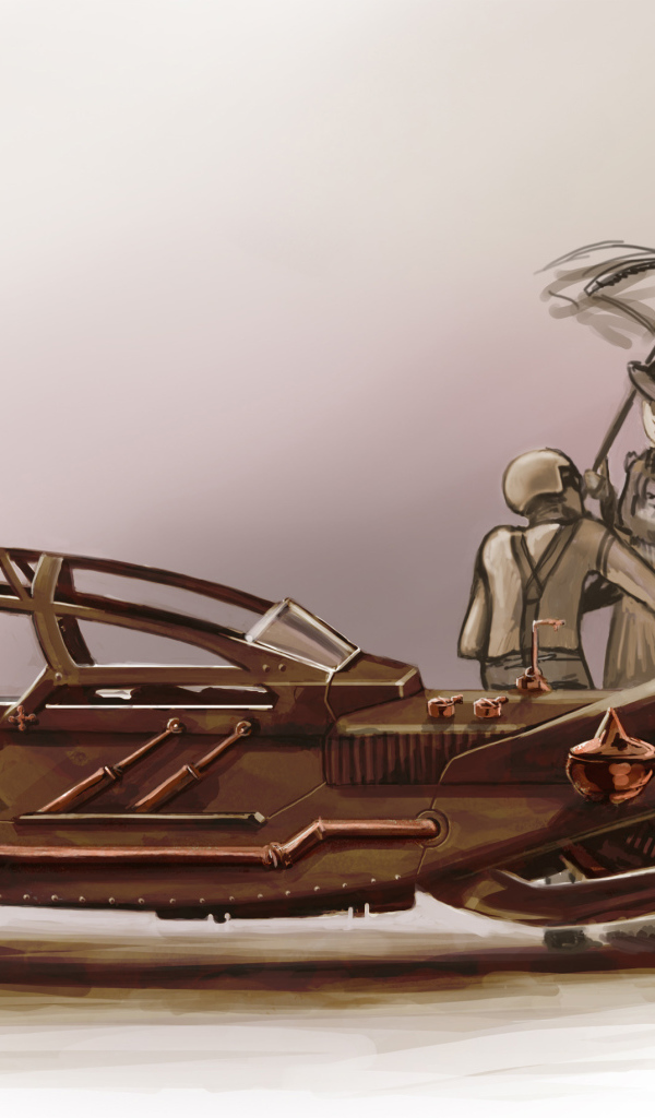 Облик автомобиля стимпанк