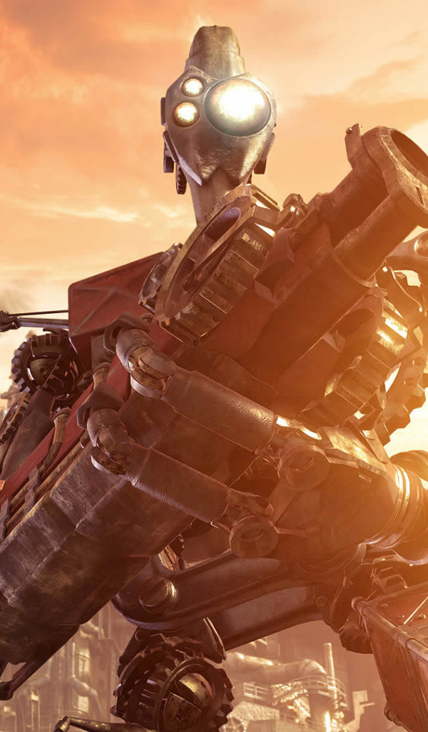 Робот будущего стимпанк