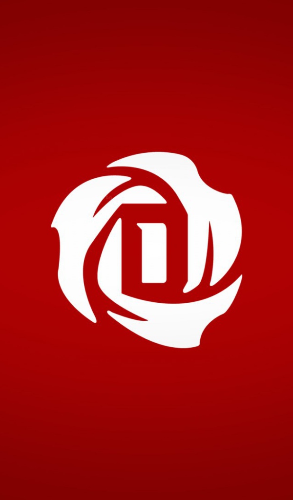 Стилизованный цветок 