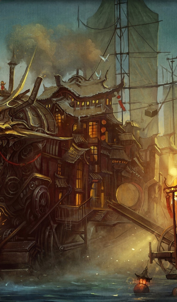 Техно монстр стимпанк