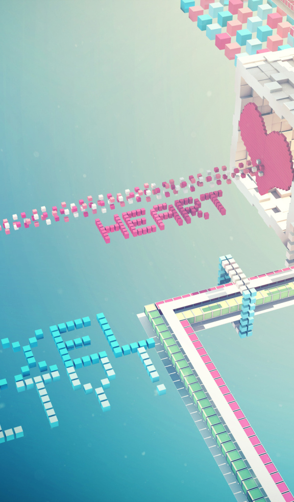 Город из кубиков