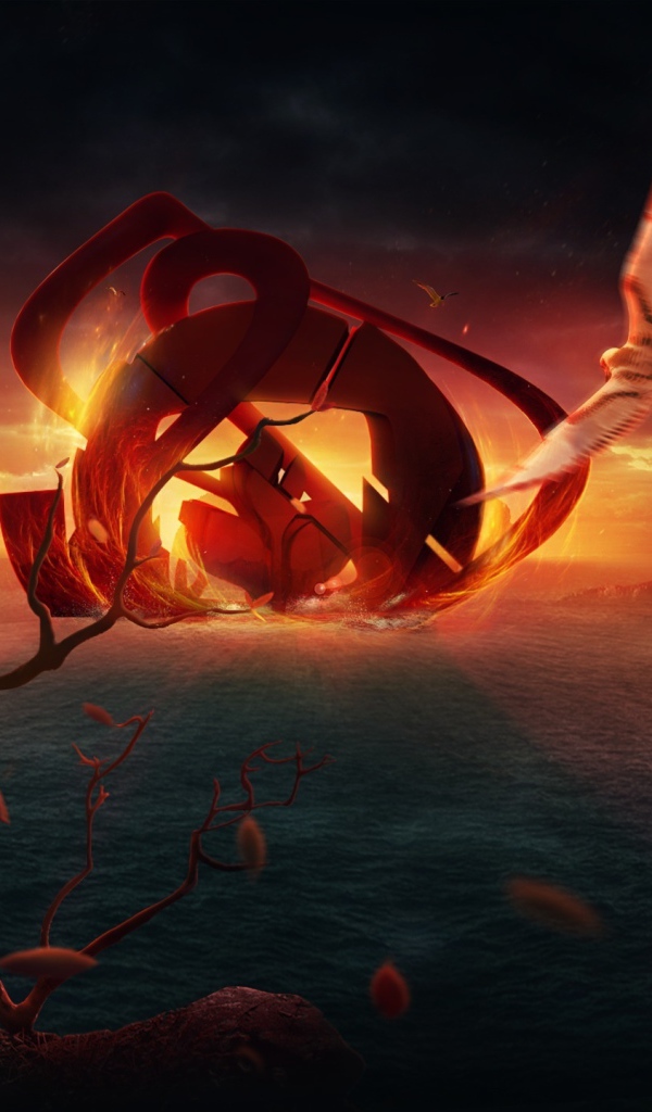 Эмблема в огне