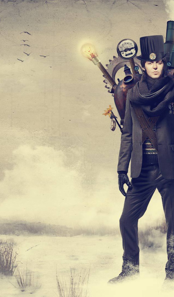 Путешественник в стиле стимпанк