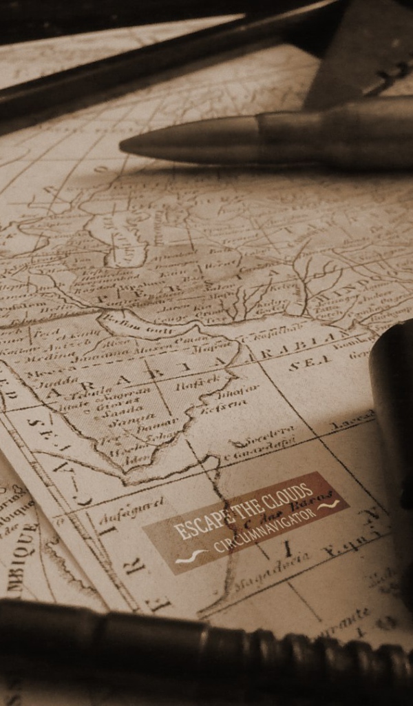 Карта мира стимпанк