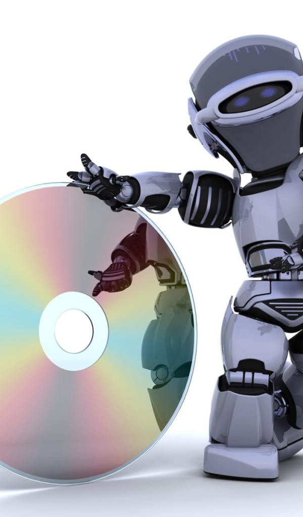 Робот с Компакт диском