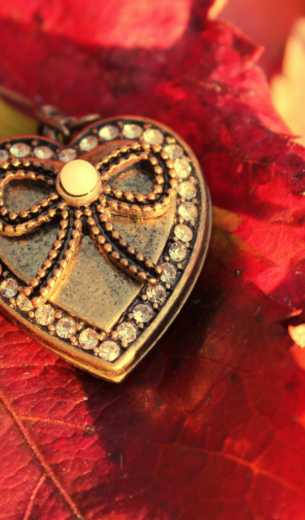 Кулон сердечко