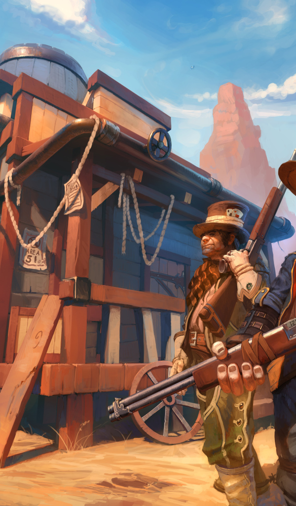 Бандиты на диком западе