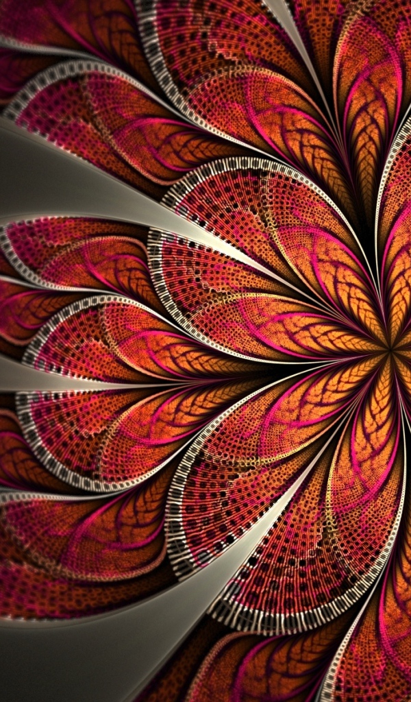 Узор цветок