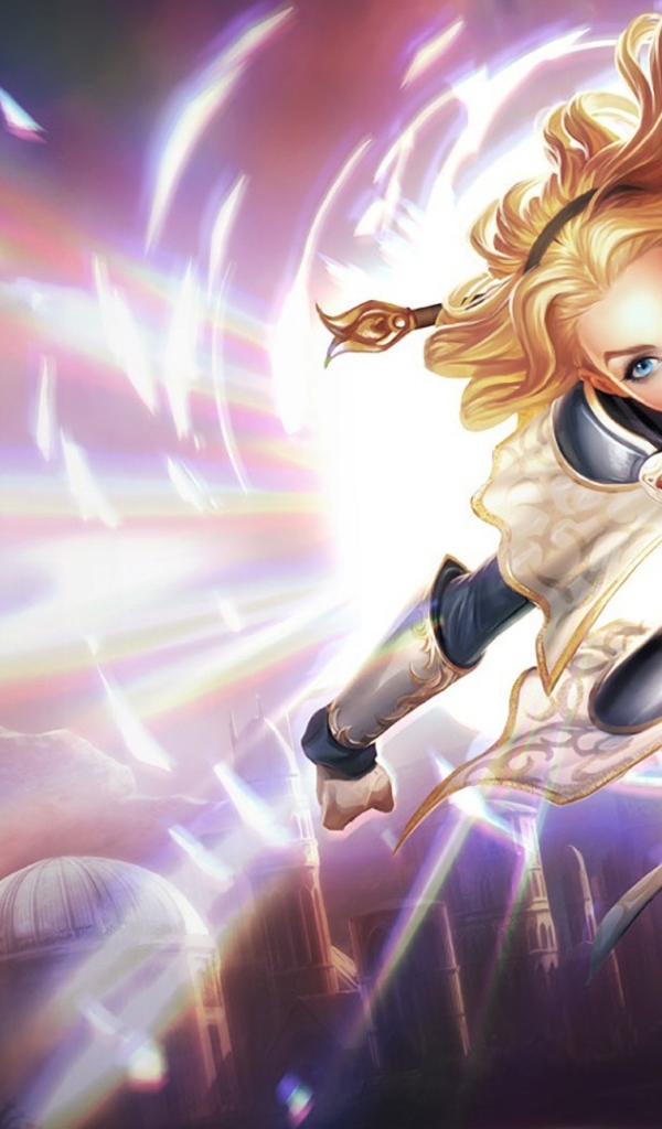 Блондинка в доспехах