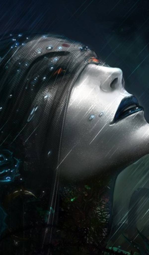 Девушка с завязанными глазами