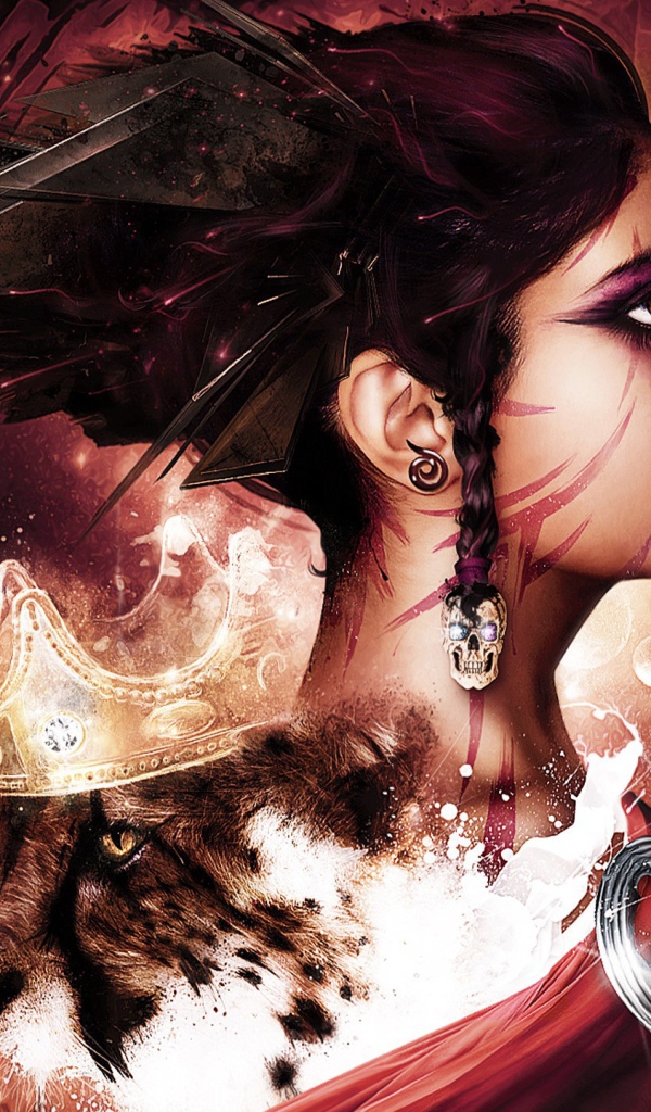 Профиль девушки