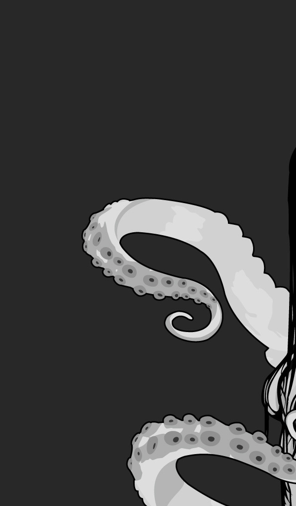 Девушка осьминог