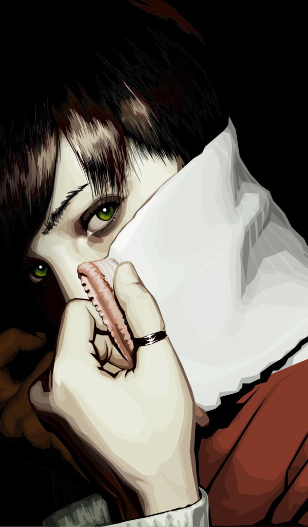 Скромная девушка