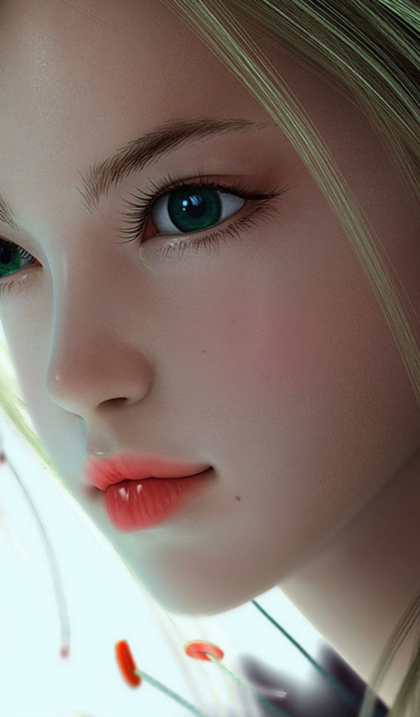 Картина портрет девушки