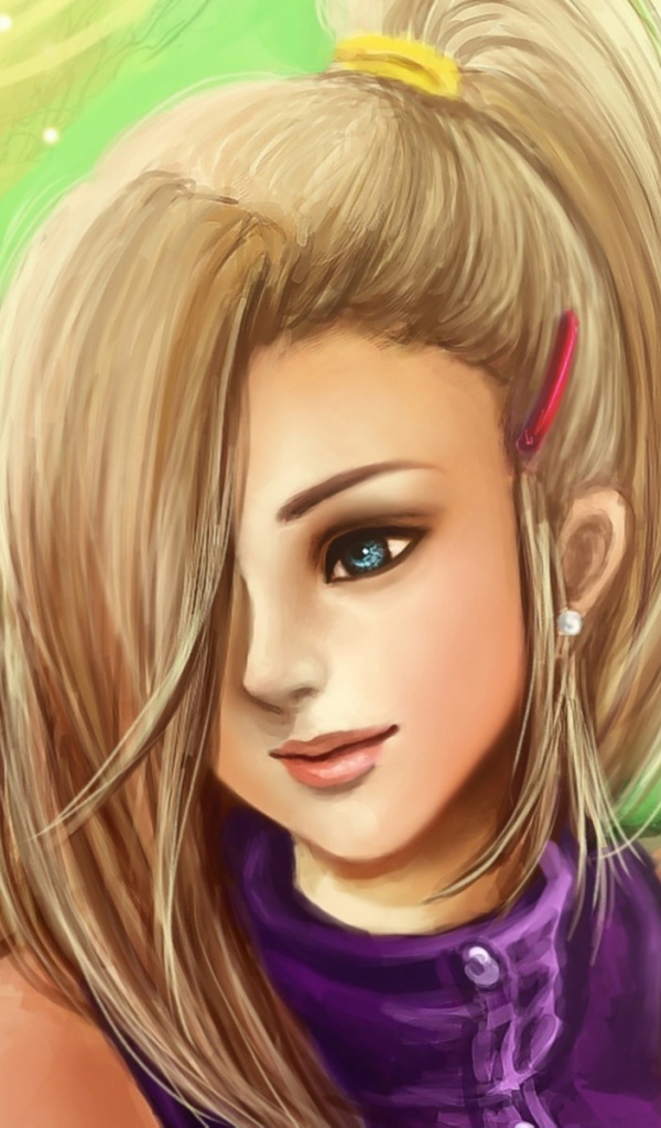 Портрет блондинки