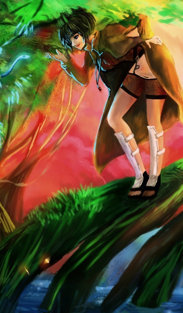 Девочка на дереве