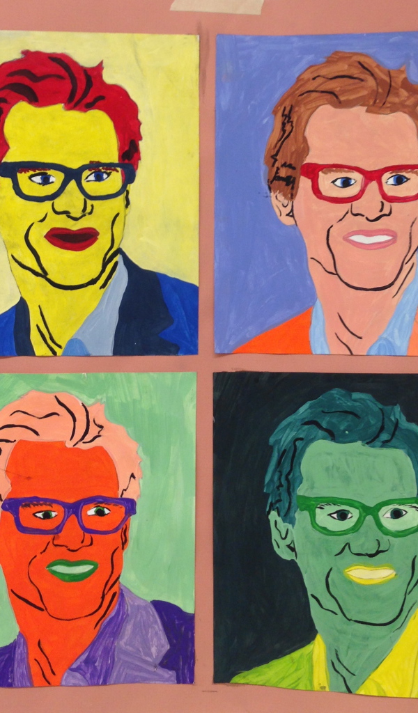 Знаменитая картина Энди Уорхола Джим Керри