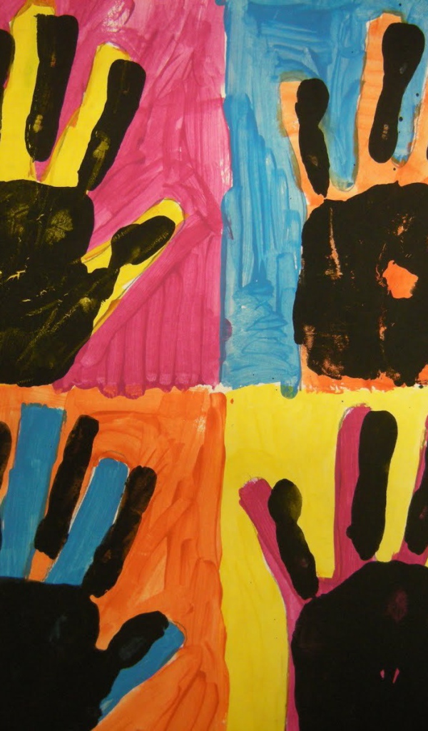 Картина Энди Уорхола Руки