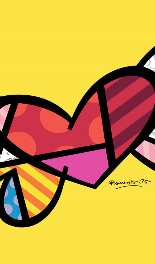 Картина Энди Уорхола Сердце