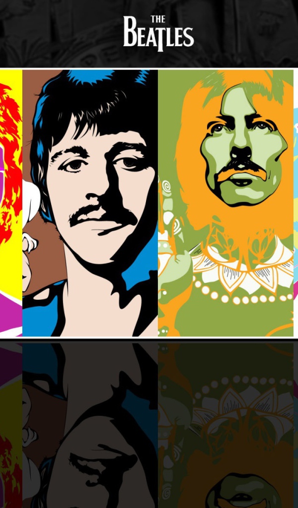 Картина Энди Уорхола The Beatles