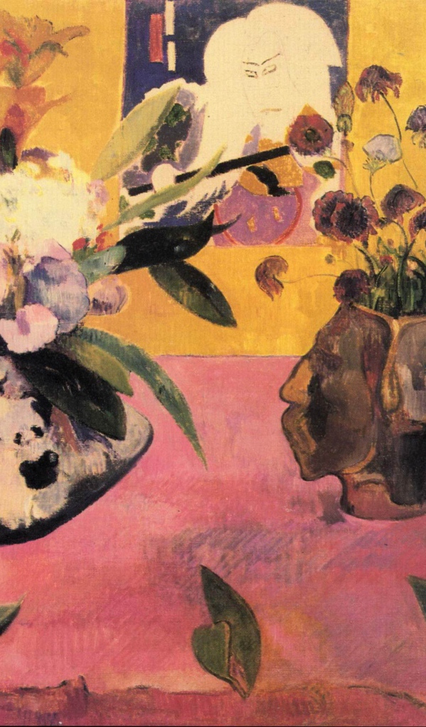 Картина Сезанна - Цветочная композиция