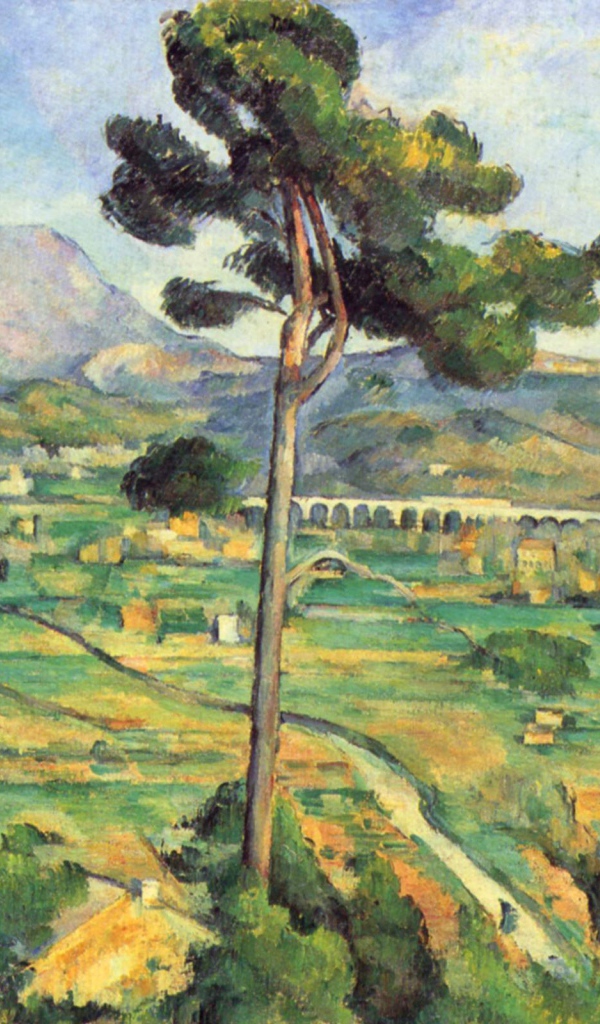 Картина Сезанна - Пейзаж