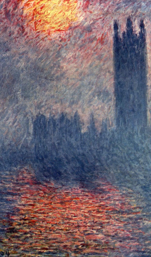 Картина Клода Моне - Замок