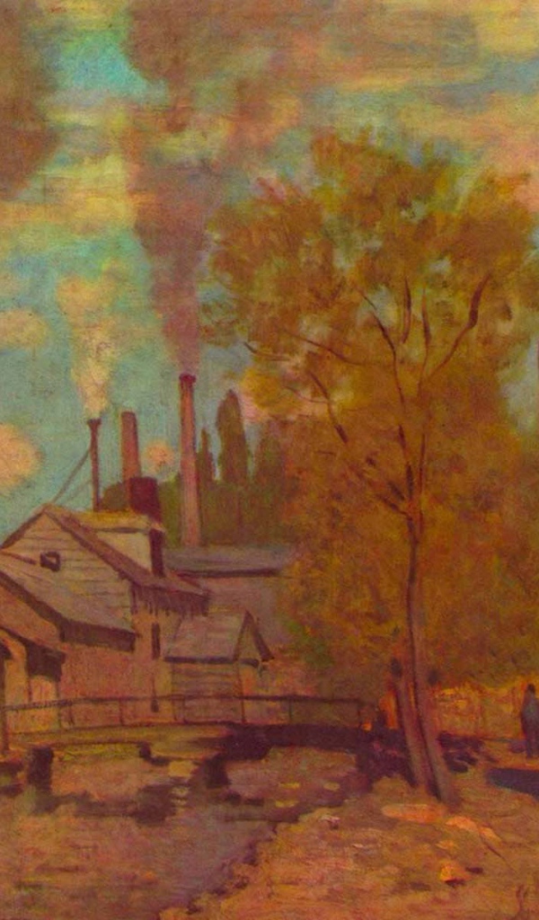 Картина Клода Моне - улица-Сити