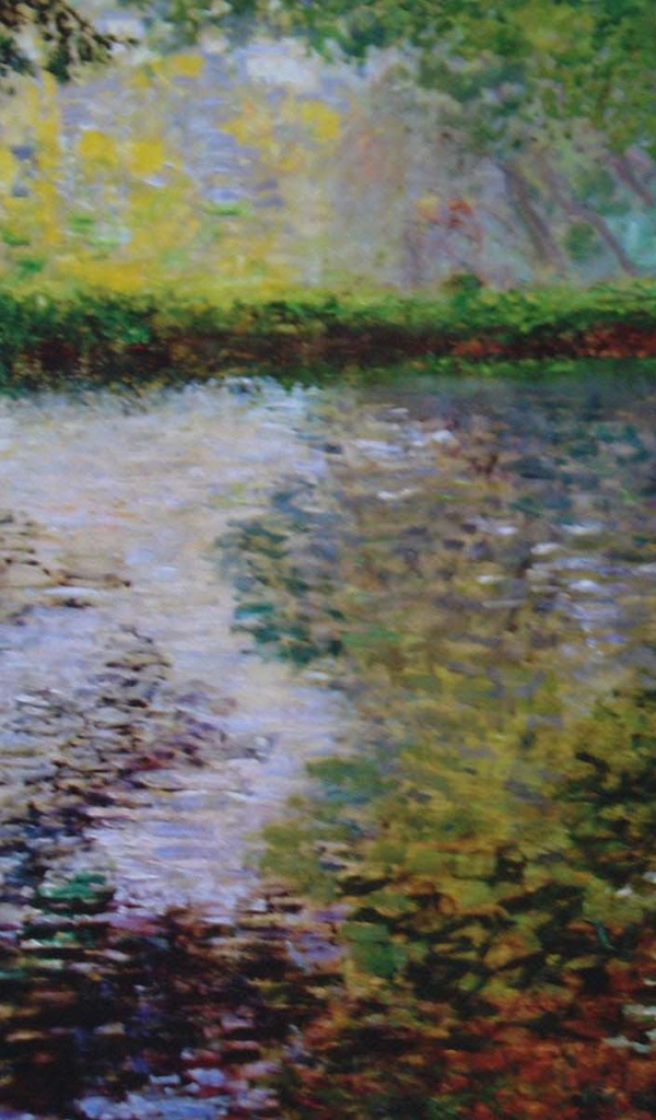 Картина Клода Моне - родникового озера