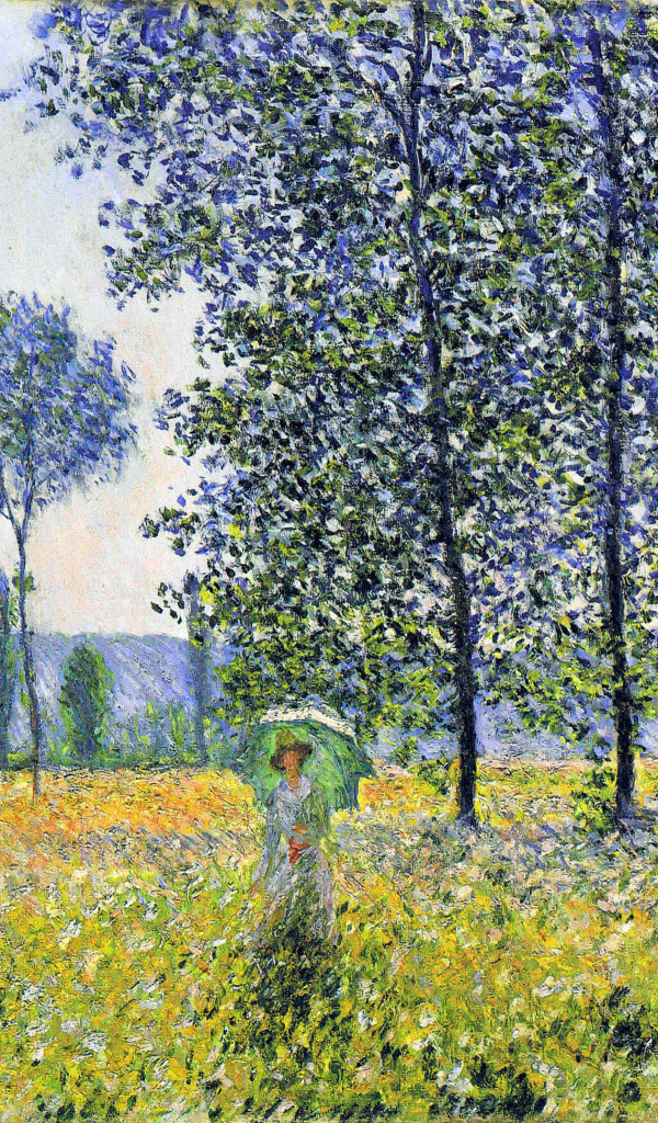 Картина Клода Моне - Солнечный свет