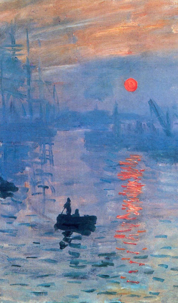 Картина Клода Моне - Восход