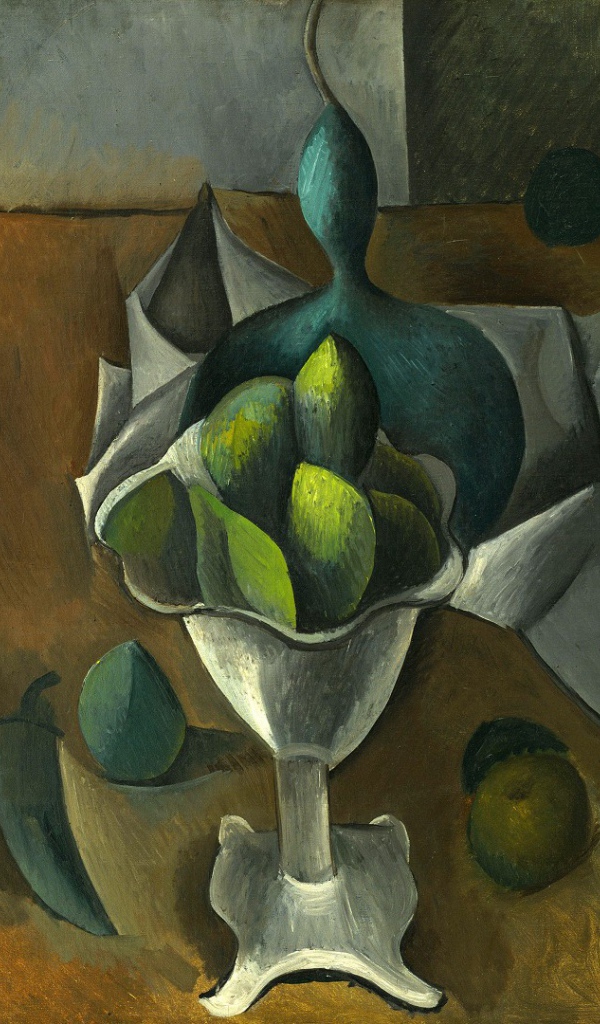 Картина Эдварда Мунка - Блюдо фруктов