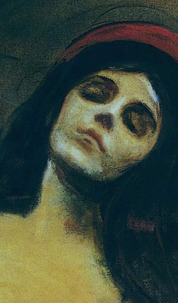 Картина Эдварда Мунка - Женщина спит