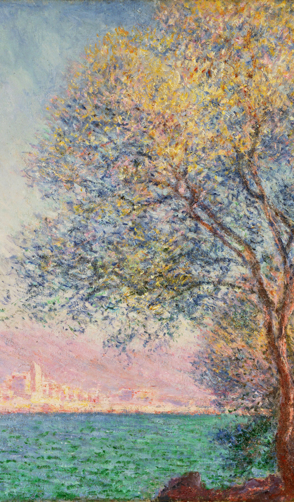 Картина Моне - Антиб утром