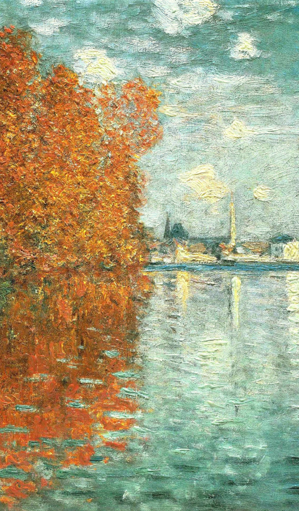 Картина Моне - Осенний эффект