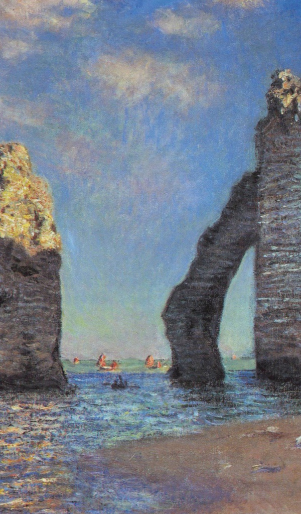 Картина Моне - Этрета