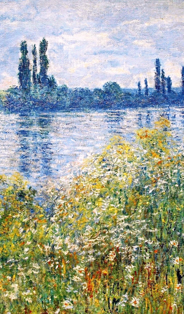 Картина Моне - Цветы