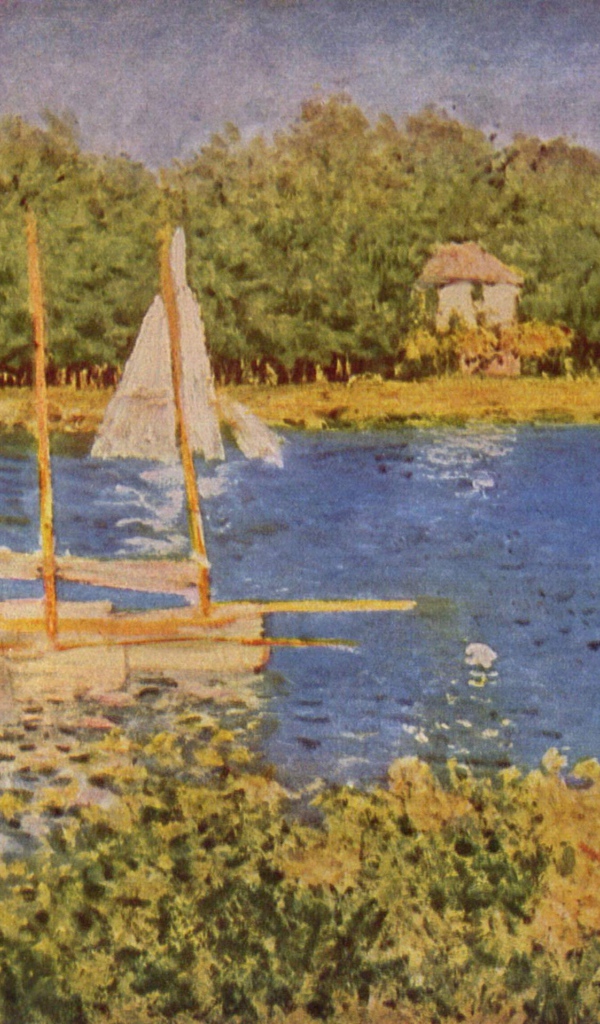 Painting Monet - Lake