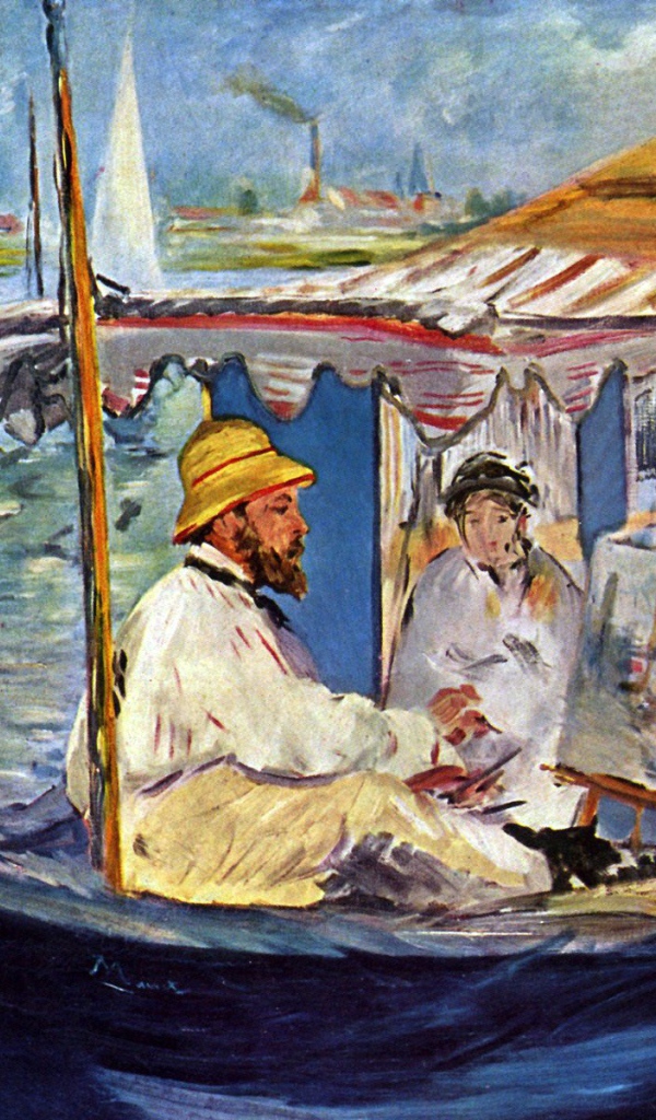 Картина Моне - Художник